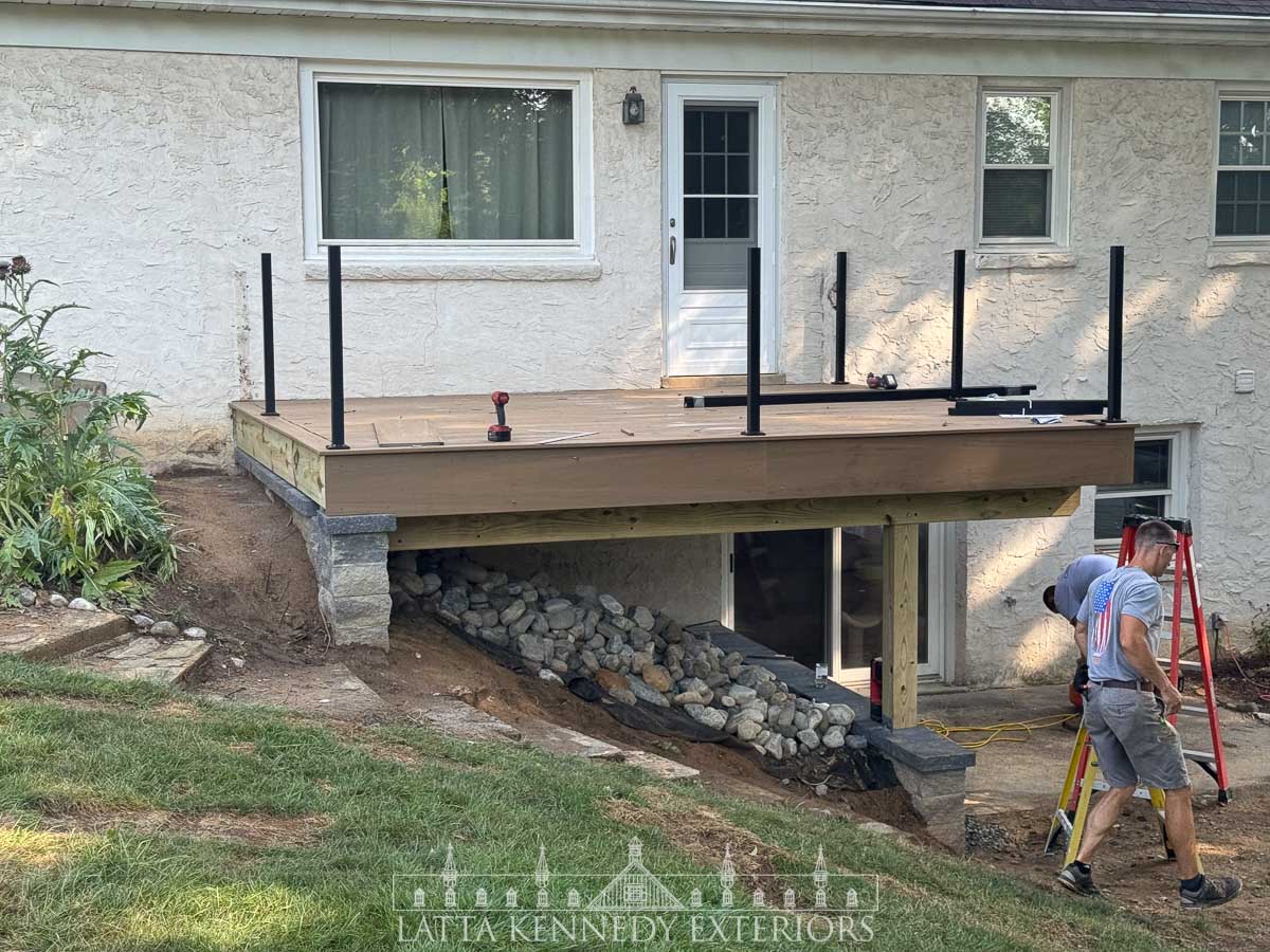New Deck and Railing in West Chester 