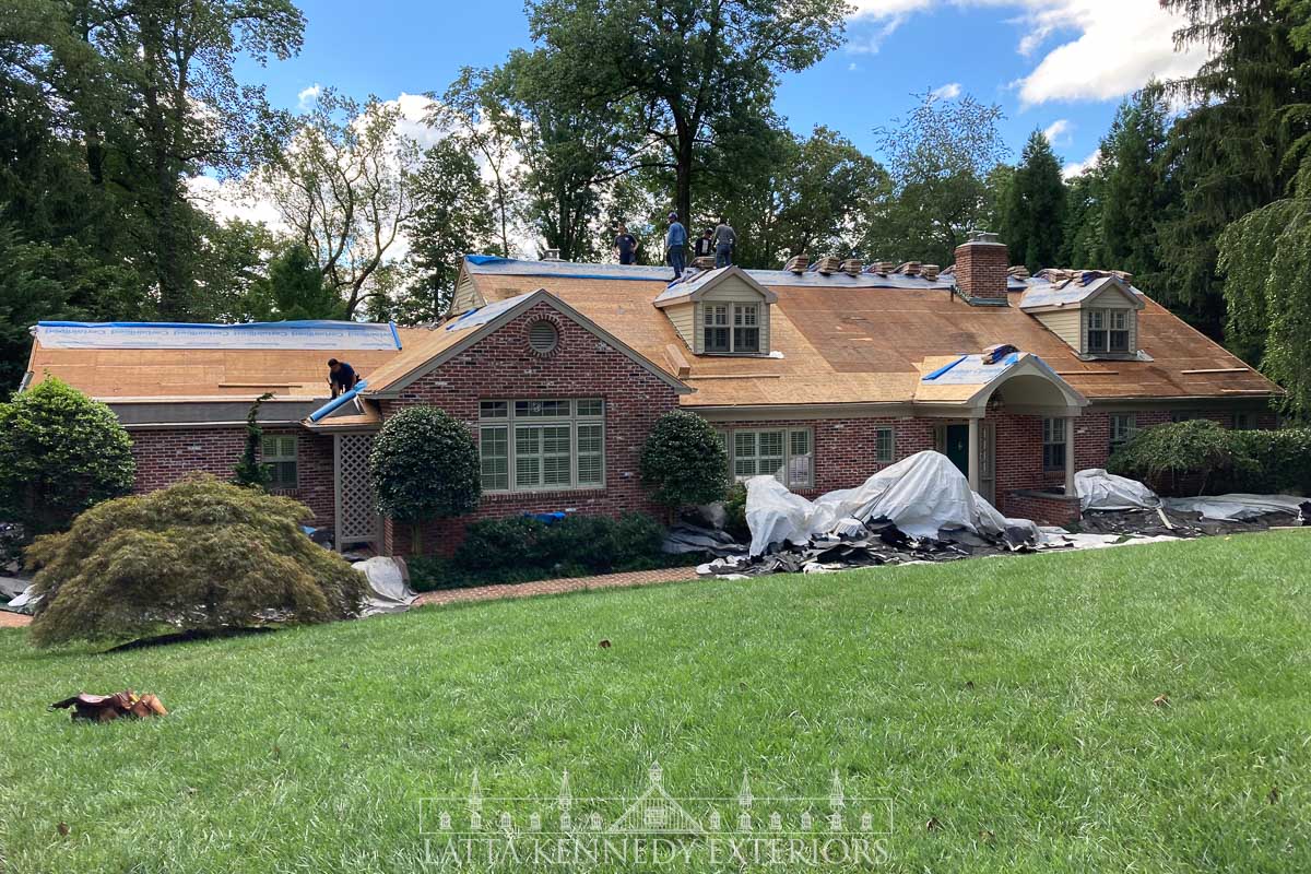 New Asphalt Roof in Lower Merion Township