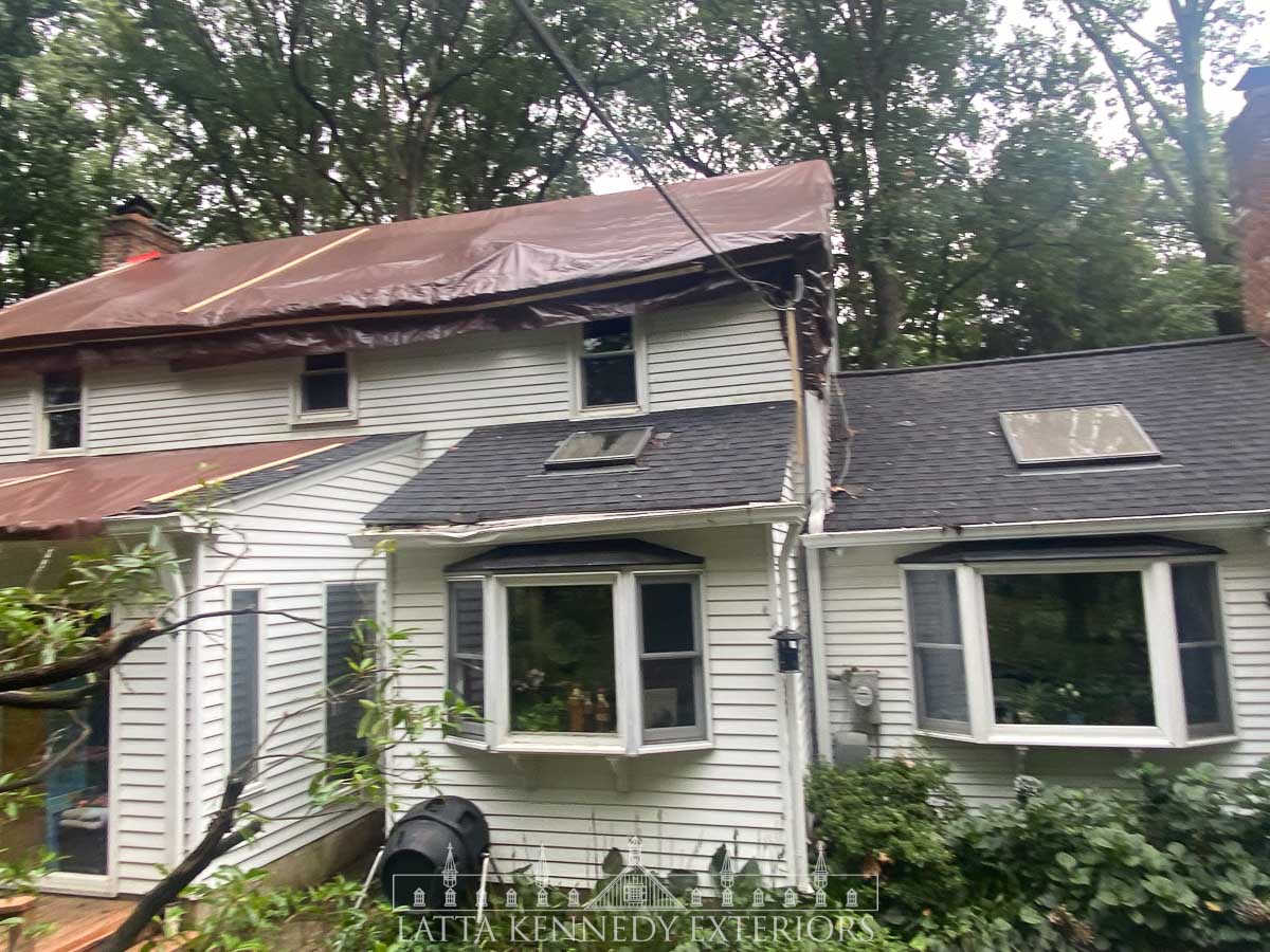 Storm Damage Exterior Remodel in Phoenixville