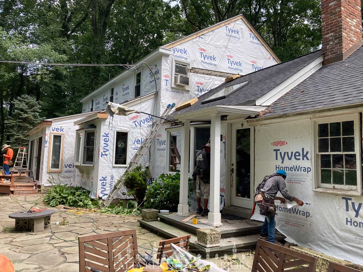 Storm Damage Exterior Remodel in Phoenixville